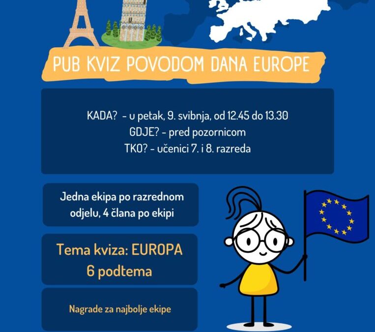 Pub kviz: Dan Europe 2025.